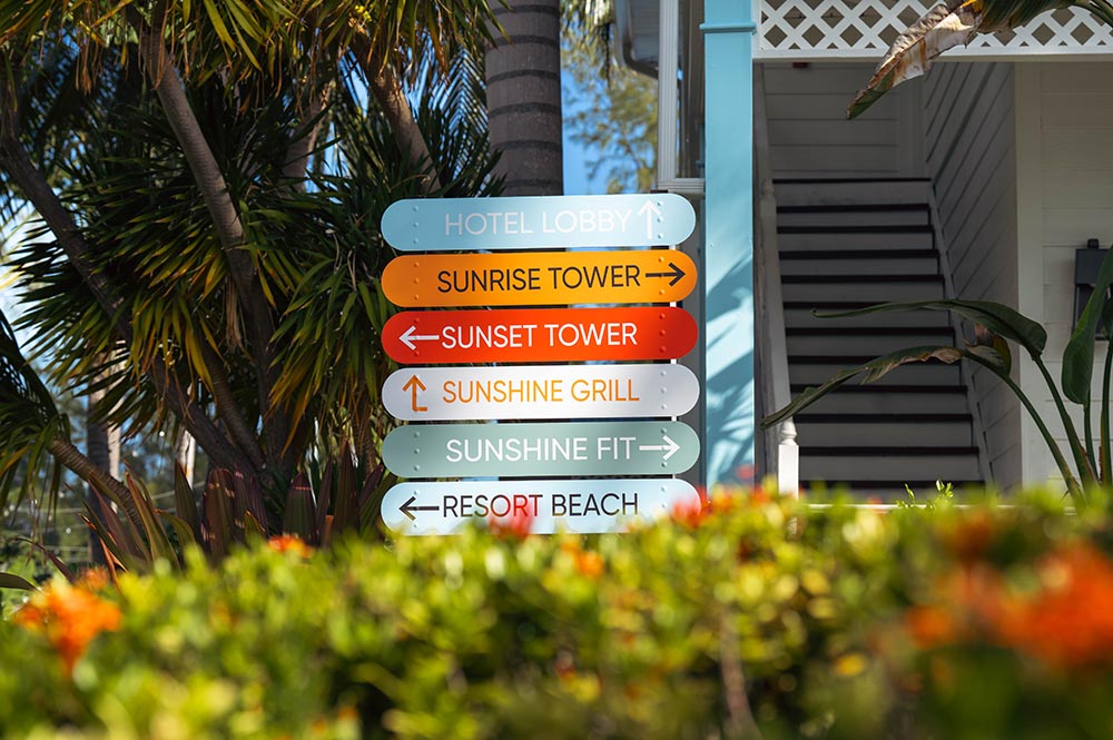 The Sunshine Hotel & Suites - Exterior Signage