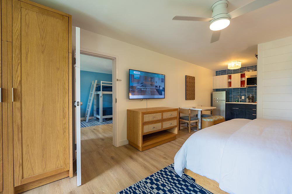 Sunshine Suites Family Connecting Door From Premium Studio Suite Wide