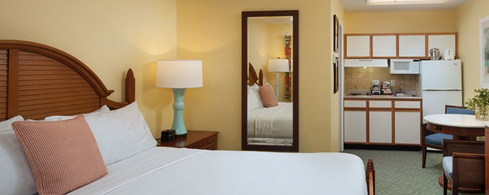 Sunshine Suites Resort Guest Room Accommodations