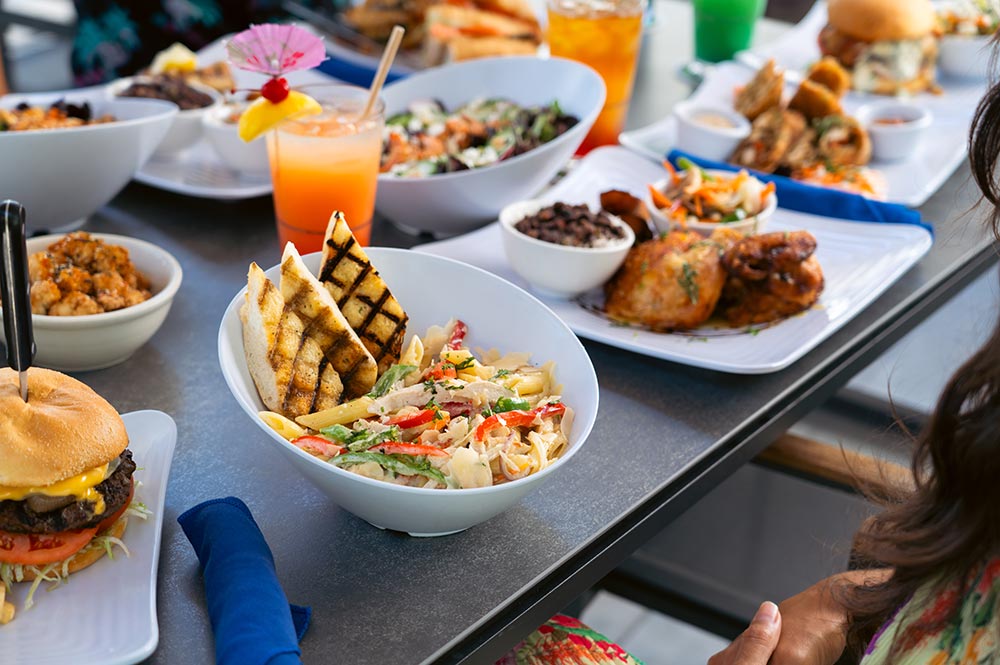 Sunshine Hotel & Suites | Sunshine Grill Food | Pasta Salad