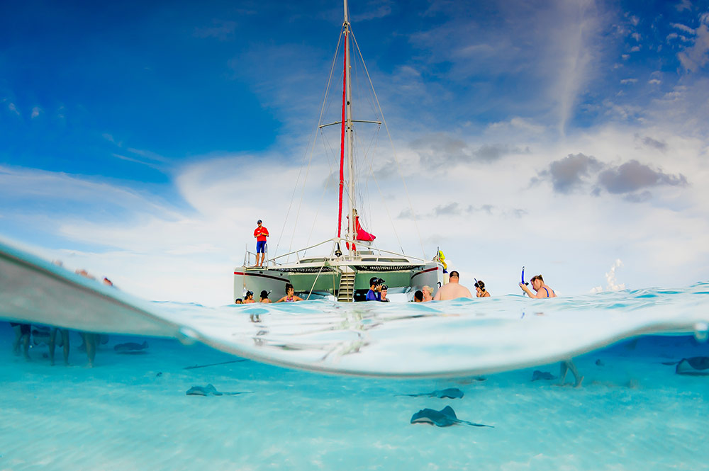 Grand Cayman Red Sail Stingray Sandbar